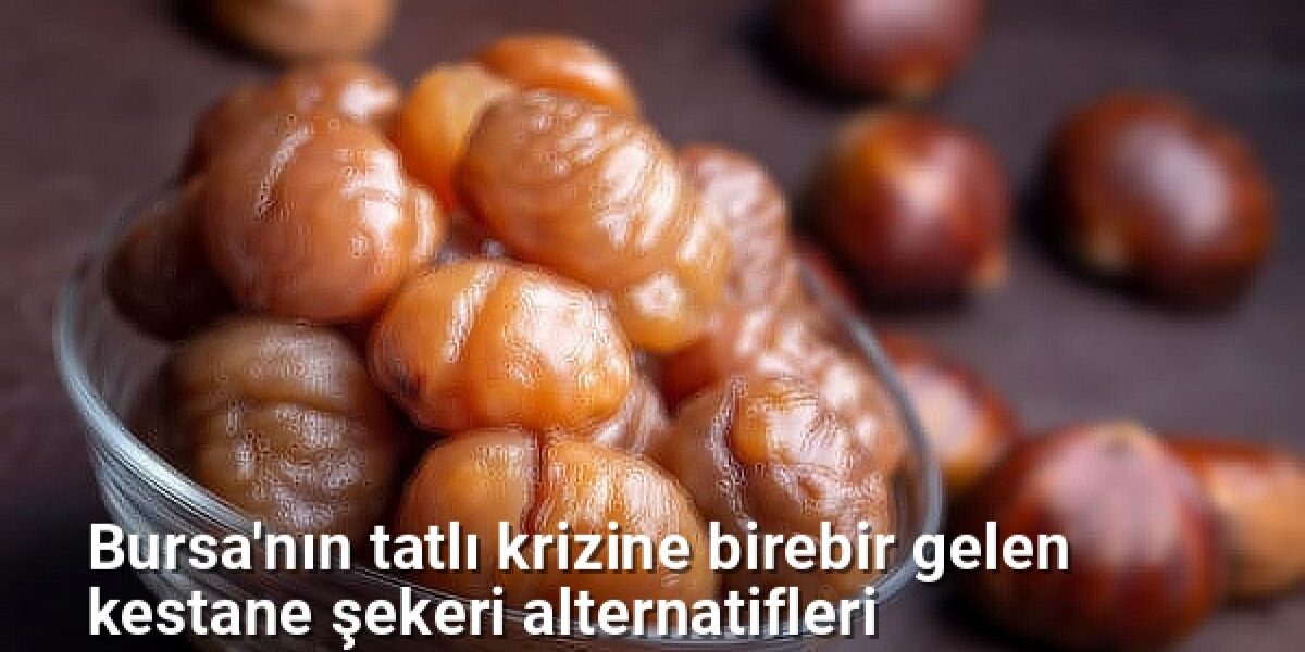 Bursa'nın tatlı krizine birebir gelen kestane şekeri alternatifleri - bursalezzet.net.tc